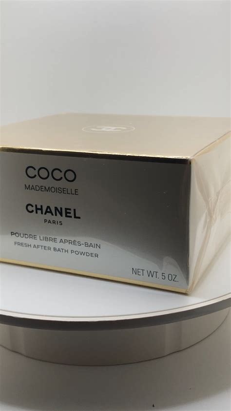 perfumed body powder chanel|chanel mademoiselle body powder.